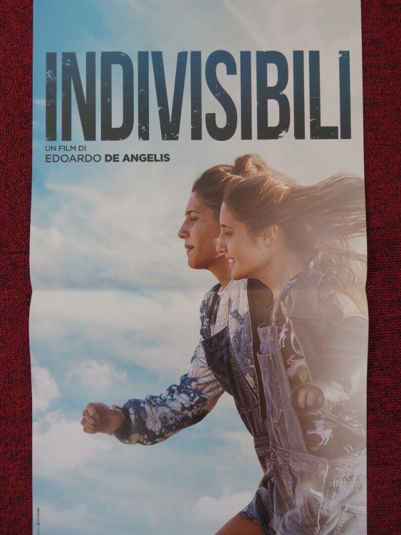 INDIVISIBILI ITALIAN LOCANDINA (26.5"x12.5") POSTER ANGELA FONTANA 2016