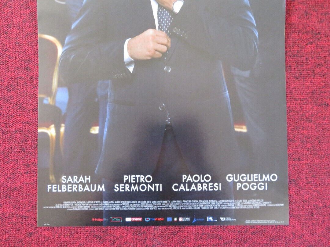 BENTORNATE PRESIDENTE  ITALIAN LOCANDINA (26.5"x12.5") POSTER CLAUDIO BISIO 2019