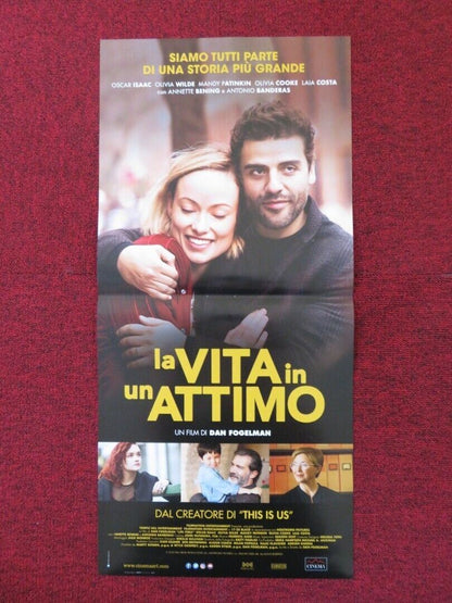 LIFE ITSELF ITALIAN LOCANDINA (26.5"x12.5") POSTER OLIVIA WILDE OSCAR ISAAC 2018