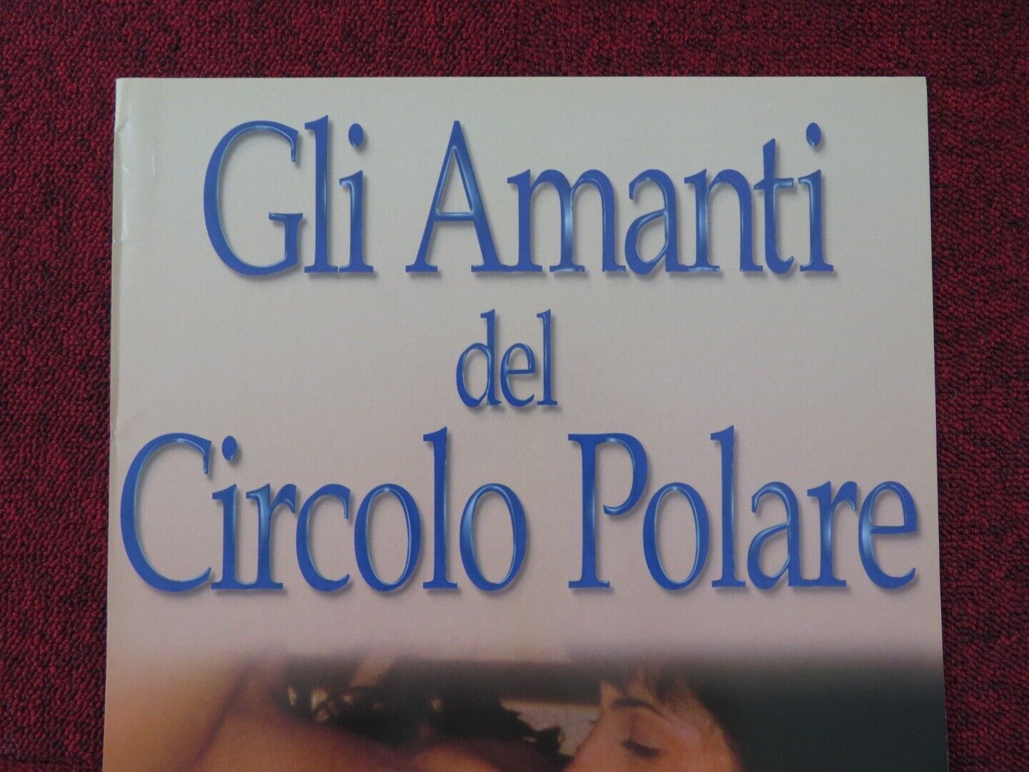 GLI AMANTI DEL CIRCOLO POLARE  ITALIAN LOCANDINA (25.5"x12.5") POSTER 1998