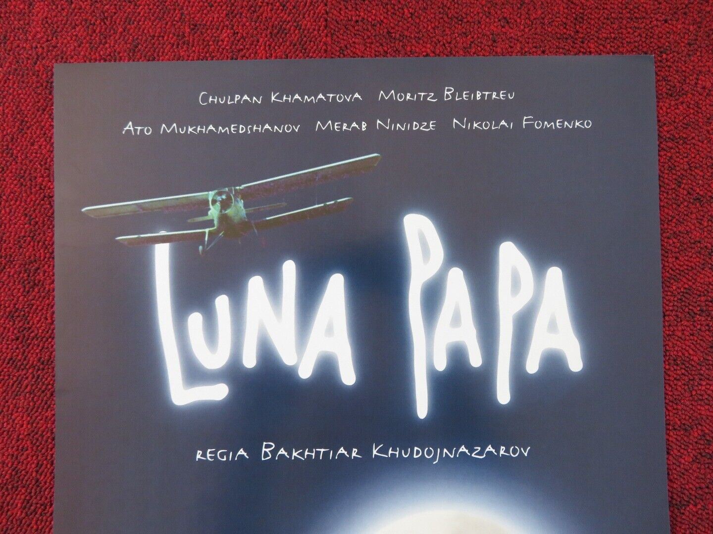 LUNA PAPA  ITALIAN LOCANDINA (25"x12.5") POSTER CHULPAN KHAMATOVA 1999