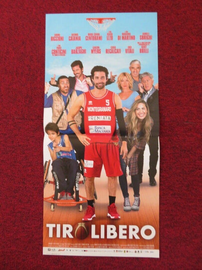 TIRO LIBERO  ITALIAN LOCANDINA (26.5"x12.5") POSTER SIMONE RICCIONI 2017