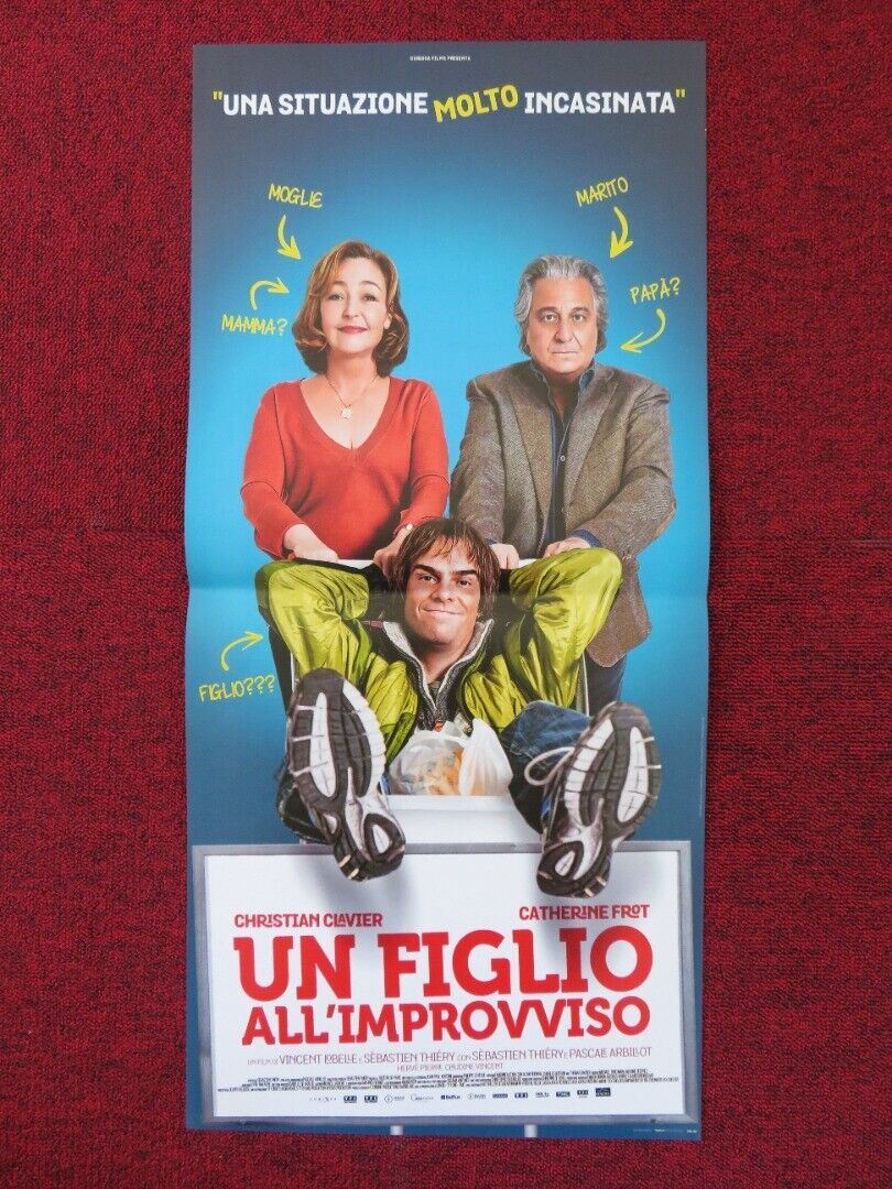 UN FIGLIO ALL'IMPROVVISO ITALIAN LOCANDINA (26.5"x12.5") POSTER C CLAVIER 2017