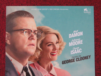 SUBURBICON  ITALIAN LOCANDINA (26.5"x12.5") POSTER GEORGE CLOONEY MATT DAMON '17