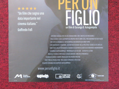 PER UN FIGLIO  ITALIAN LOCANDINA (26.5"x12.5") POSTER KAUSHALYA FERNANDO 2017