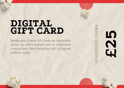 RENDEZVOUS CINEMA GIFT CARD