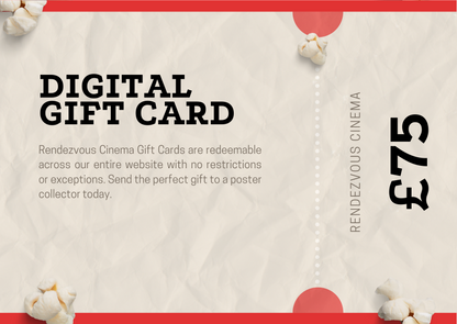 RENDEZVOUS CINEMA GIFT CARD