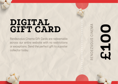 RENDEZVOUS CINEMA GIFT CARD