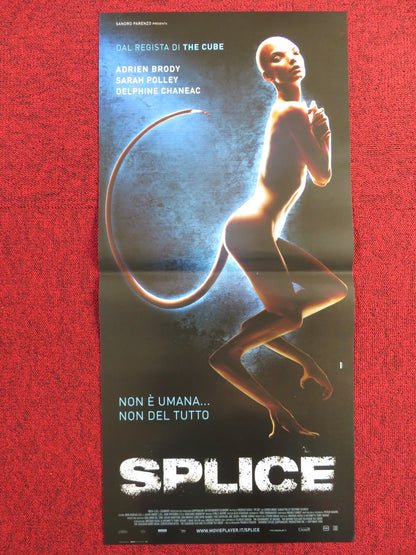 SPLICE ITALIAN LOCANDINA POSTER ADRIEN BRODY SARAH POLLEY 2009