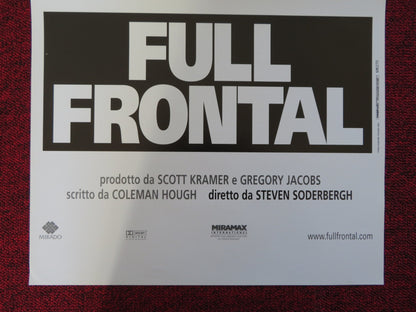 FULL FRONTAL ITALIAN LOCANDINA POSTER DAVID DUCHOVNY NICKY KATT 2002