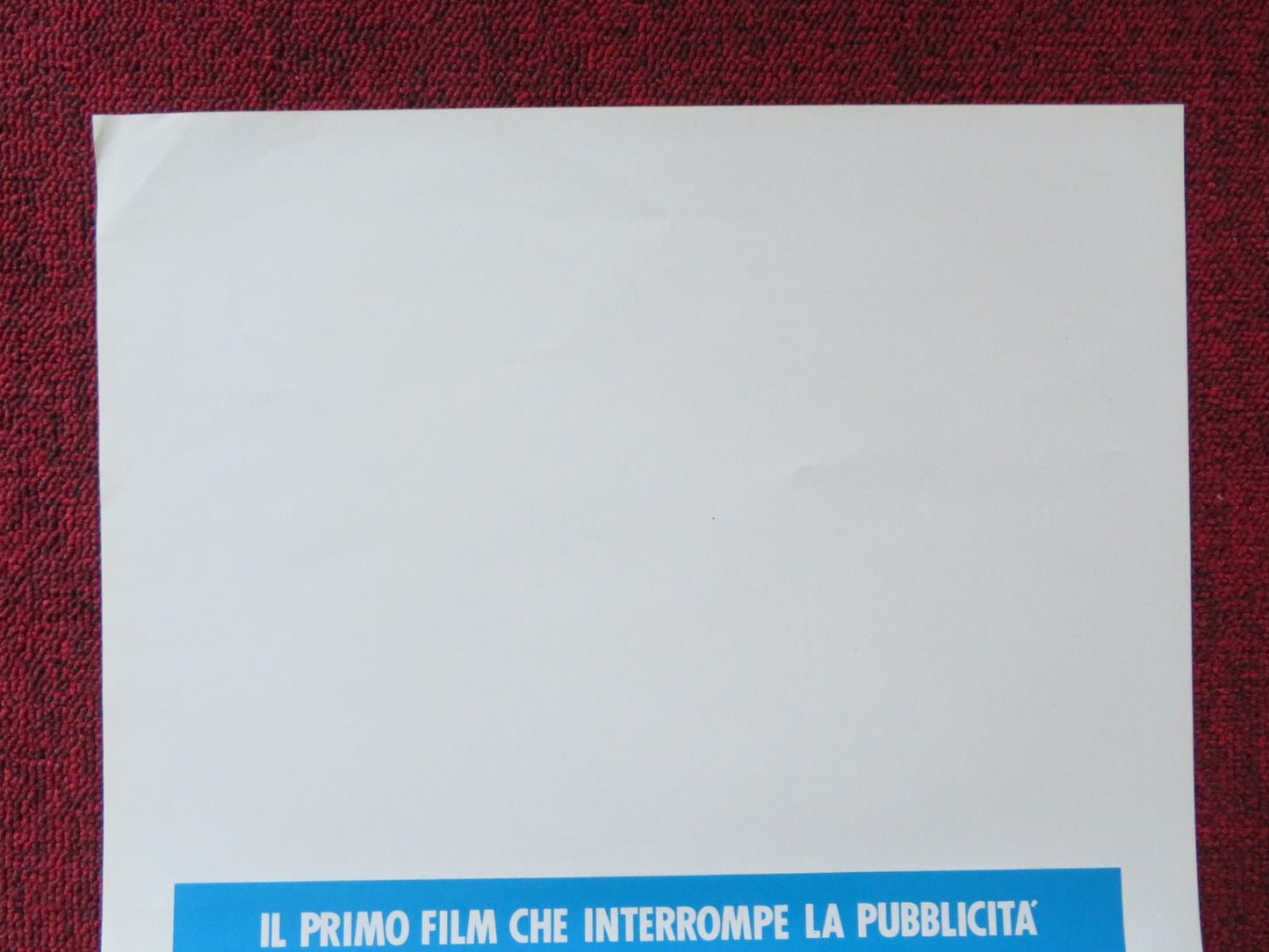 THE ICICLE THIEF ITALIAN LOCANDINA POSTER MAURIZIO NICHETTI C. SYLOS LABIN 1989