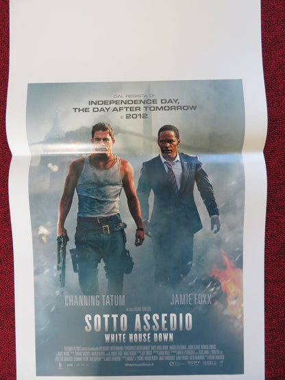 WHITE HOUSE DOWN ITALIAN LOCANDINA POSTER CHANNING TATUM JAMIE FOXX 2013