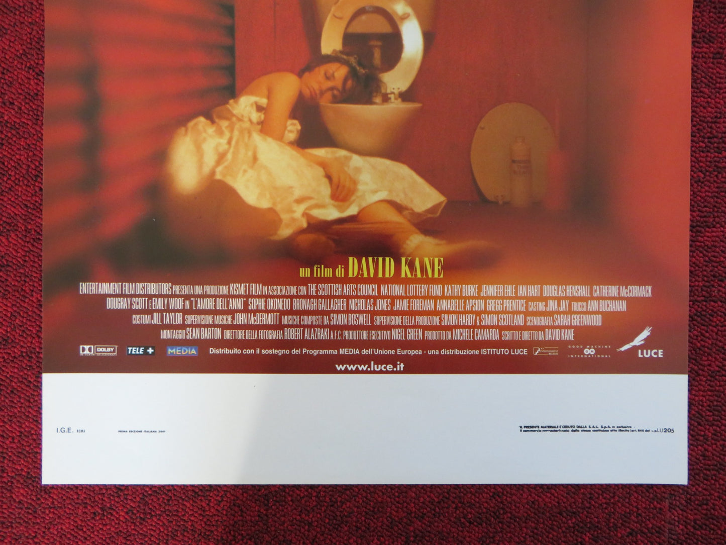 THIS YEAR'S LOVE ITALIAN LOCANDINA POSTER KATHY BURKE JENNIFER EHLE 1999