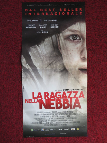 LA RAGAZZA NELLA NEBBIA ITALIAN LOCANDINA POSTER TONI SERVILLO ALESSIO BONI 2017