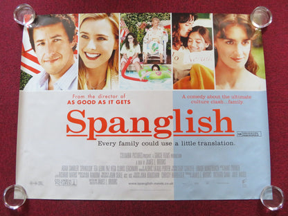 SPANGLISH UK QUAD (30"x 40") ROLLED POSTER ADAM SANDLER TEA LEONI 2004