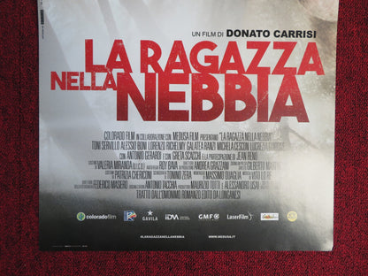 LA RAGAZZA NELLA NEBBIA ITALIAN LOCANDINA POSTER TONI SERVILLO ALESSIO BONI 2017