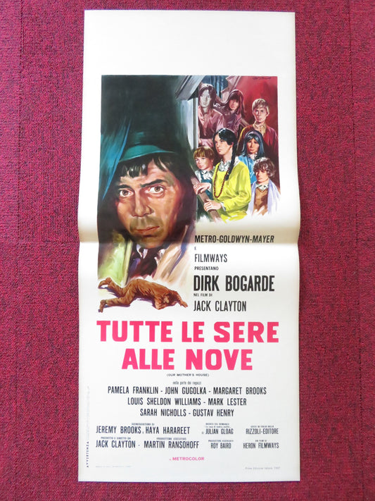 OUR MOTHER'S HOUSE ITALIAN LOCANDINA POSTER DIRK BOGARDE MARGARET LECLERE 1967