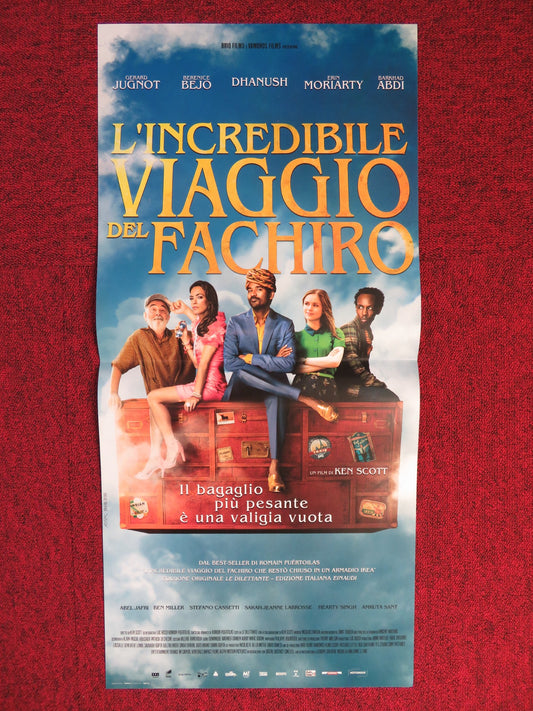 L'INCREDIBILE VIAGGIO DEL FACHIRO ITALIAN LOCANDINA POSTER DHANUSH B. BEJO 2018