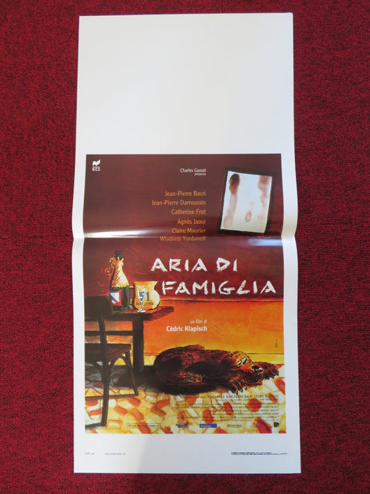 ARIA DI FAMIGLIA ITALIAN LOCANDINA POSTER JEAN-PIERRE BACRI J. P. DARROUSS 1996