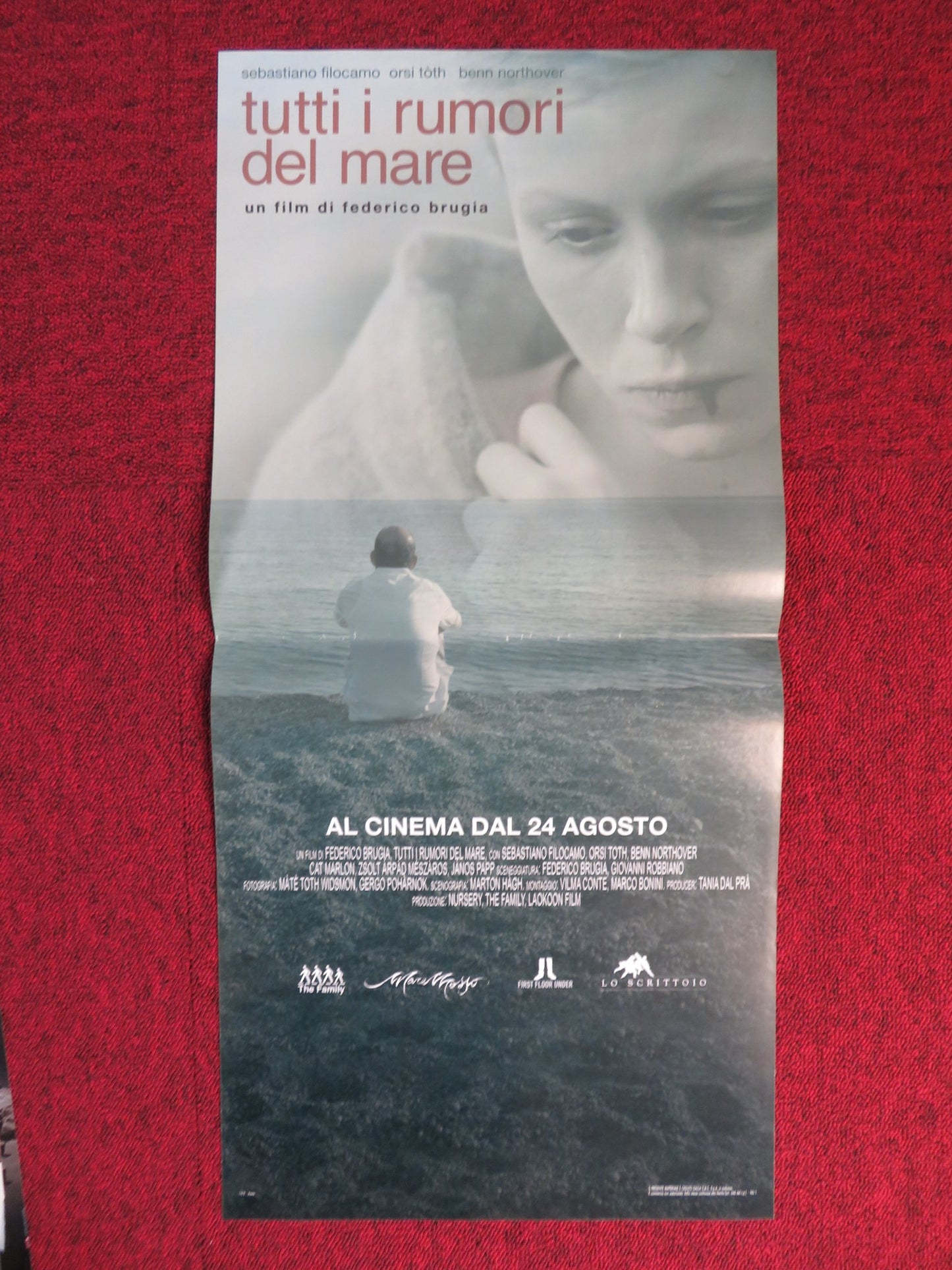 TUTTI I RUMORI DEL MARE ITALIAN LOCANDINA POSTER SEBASTIANO FILOCAMO 2012