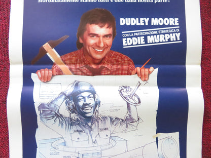 BEST DEFENSE ITALIAN LOCANDINA POSTER EDDIE MURPHY DUDLEY MOORE 1984