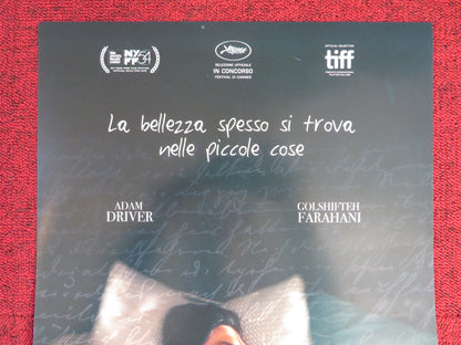 PATERSON ITALIAN LOCANDINA POSTER ADAM DRIVER GOLSHIFTEH FARAHANI 2016