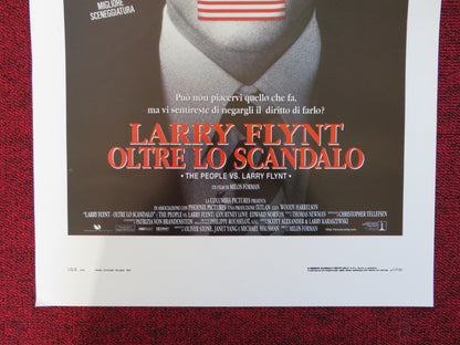 THE PEOPLE VS. LARRY FLYNT ITALIAN LOCANDINA POSTER WOODY HARRELSON C. LOVE 1997