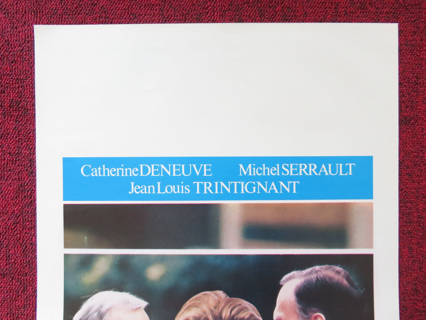 LE BON PLAISIR ITALIAN LOCANDINA POSTER CATHERINE DENEUVE MICHEL SERRAULT 1984