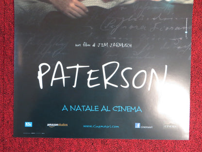 PATERSON ITALIAN LOCANDINA POSTER ADAM DRIVER GOLSHIFTEH FARAHANI 2016