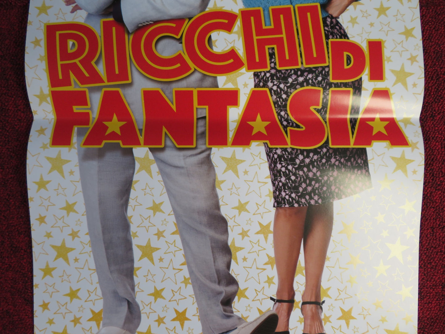 RICCHI DI FANTASIA ITALIAN LOCANDINA POSTER SERGIO CASTELLITTO 2018