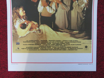 BROTHERS IN TROUBLE ITALIAN LOCANDINA POSTER ANGELINE BALL OM PURI 1995