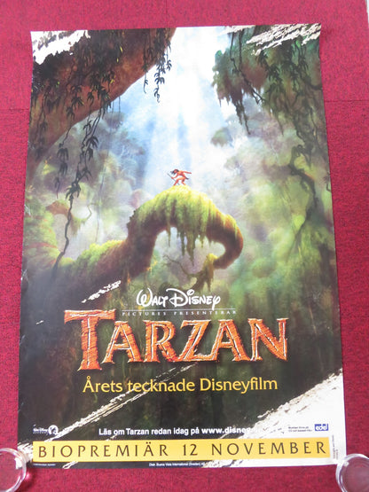 TARZAN SWEDISH POSTER DISNEY BRIAN BLESSED 1999