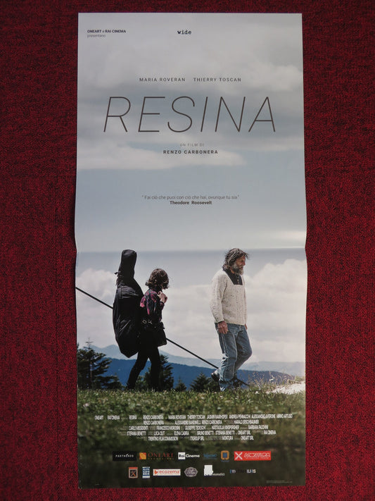 RESINA ITALIAN LOCANDINA POSTER MARIA ROVERAN THIERRY TOSCAN 2017