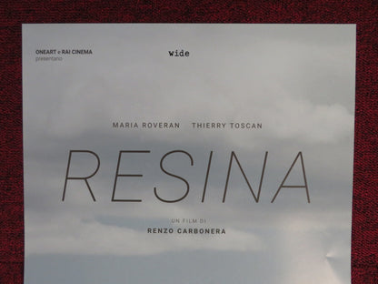 RESINA ITALIAN LOCANDINA POSTER MARIA ROVERAN THIERRY TOSCAN 2017