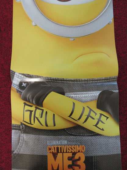 DESPICABLE ME 3 ITALIAN LOCANDINA POSTER STEVE CARELL KRISTEN WIIG 2017