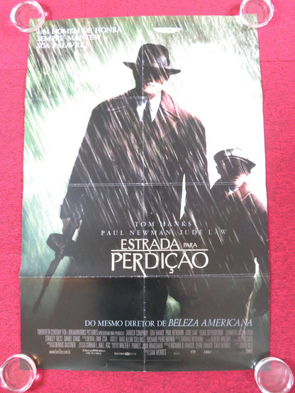 ROAD TO PERDITION SPANISH POSTER TOM HANKS PAUL NEWMAN 2002