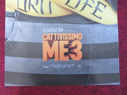 DESPICABLE ME 3 ITALIAN LOCANDINA POSTER STEVE CARELL KRISTEN WIIG 2017