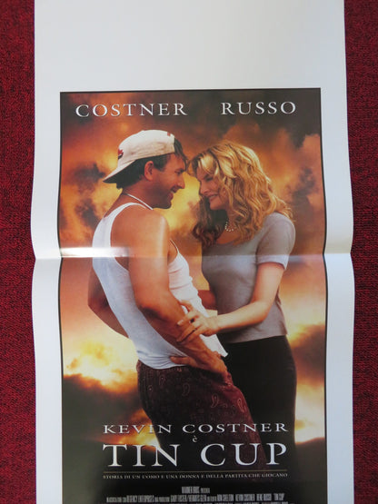 TIN CUP ITALIAN LOCANDINA POSTER KEVIN COSTNER RENE RUSSO 1996