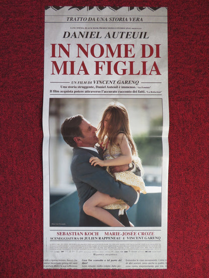 IN NOME DI MIA FIGLIA ITALIAN LOCANDINA POSTER DANIEL AUTEUIL SEB. KOCH 2016