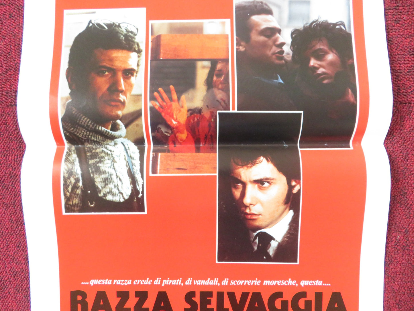 SAVAGE BREED ITALIAN LOCANDINA POSTER SAVERIO MARCONI STEFANO MADIA 1980