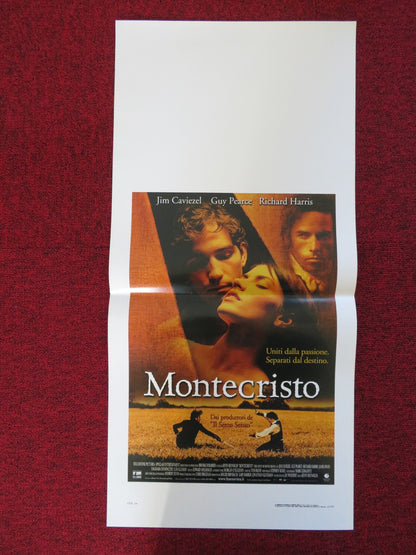 THE COUNT OF MONTE CRISTO ITALIAN LOCANDINA POSTER JIM CAVIEZEL GUY PEARCE 2002