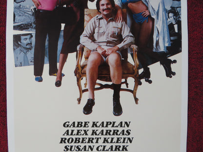 NOBODY'S PERFEKT US INSERT (14"x 36") POSTER GABE KAPLAN ALEX KARRAS 1981