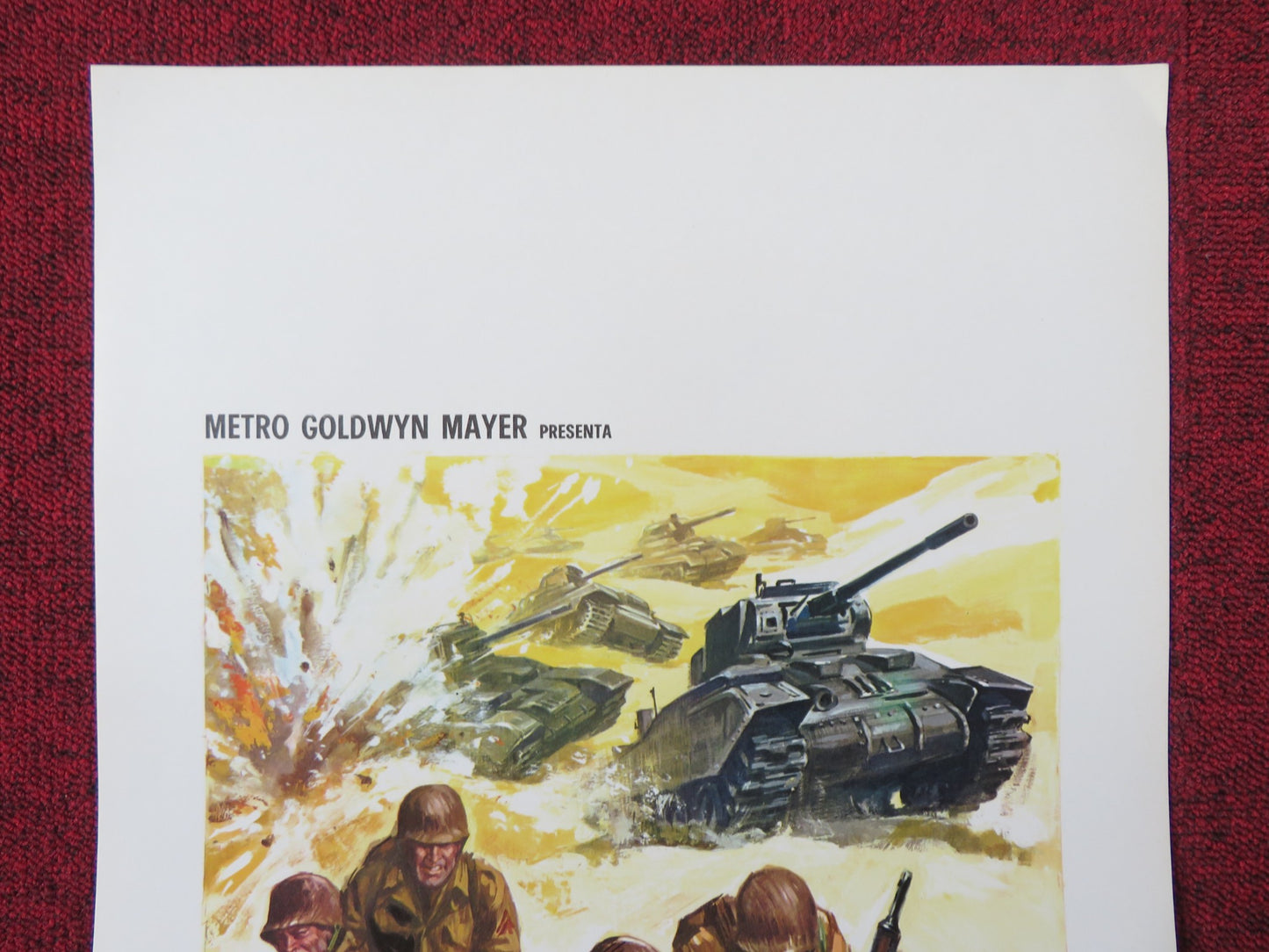 THE WAR DEVILS ITALIAN LOCANDINA POSTER GUY MADISON VENANTINO VENANTINI 1969