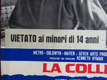 THE HILL ITALIAN FOTOBUSTA POSTER SEAN CONNERY HARRY ANDREWS 1965