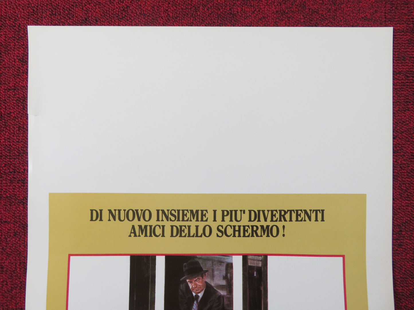 BUDDY BUDDY ITALIAN LOCANDINA POSTER JACK LEMMON WALTER MATTHAU 1981