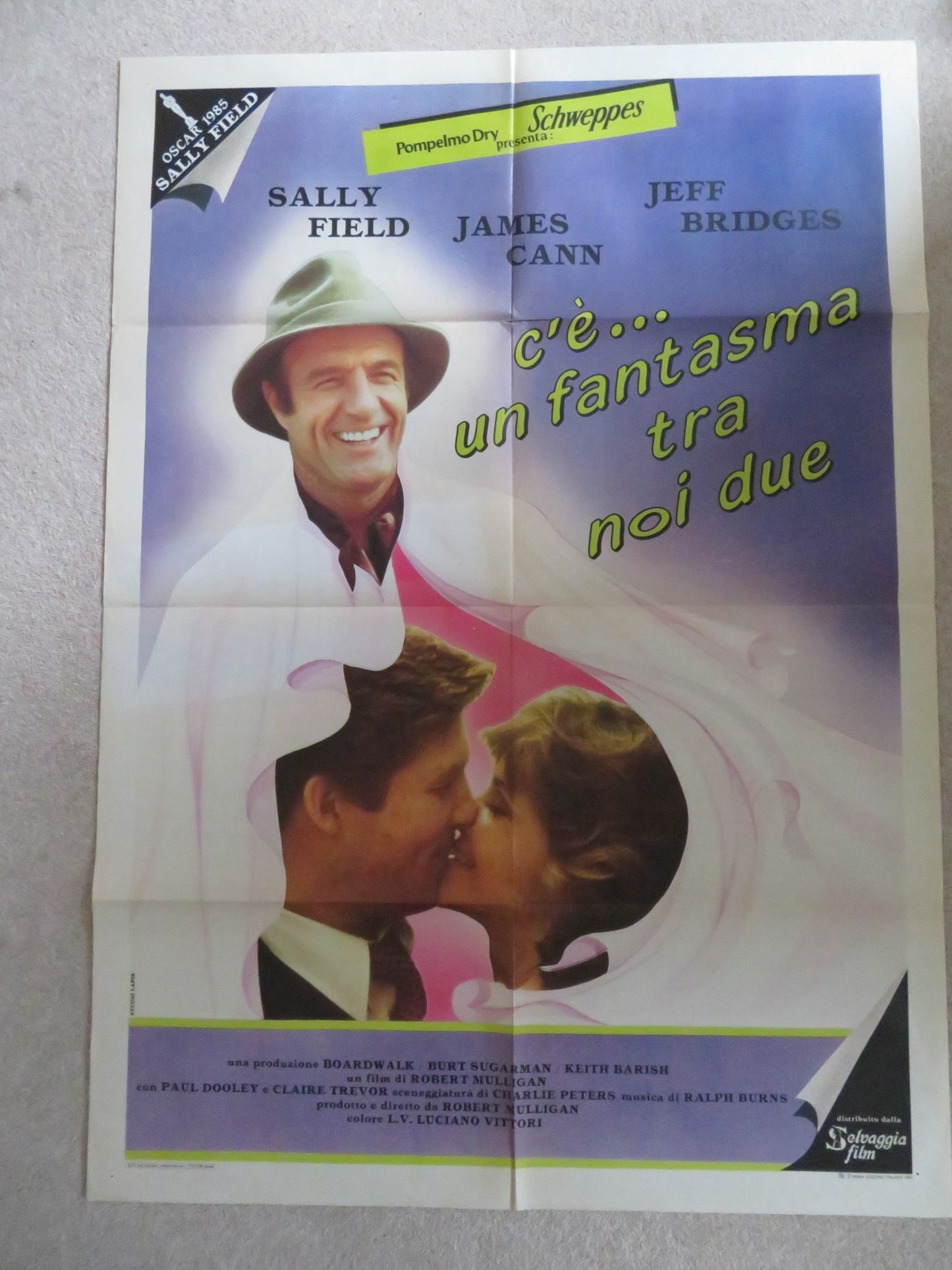 KISS ME GOODBYE ITALIAN 2 FOGLIO POSTER JAMES CAAN SALLY FIELD 1982