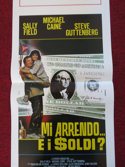 SURRENDER ITALIAN LOCANDINA POSTER MICHAEL CAINE SALLY FIELD 1990