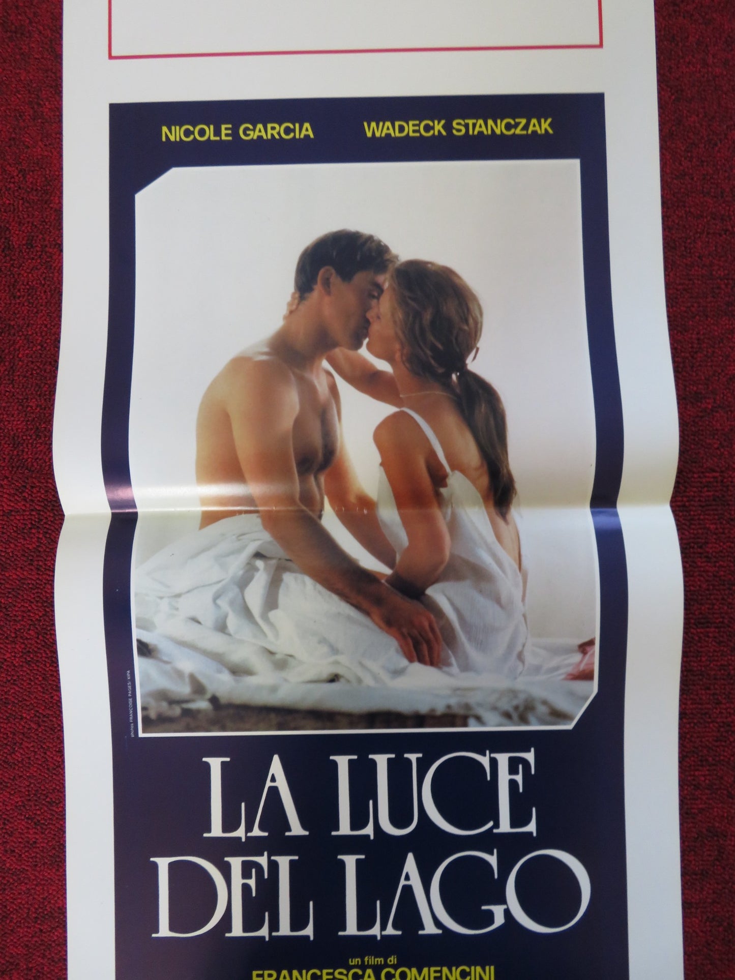 LA LUMIERE DU LAC ITALIAN LOCANDINA POSTER NICOLE GARCIA WADECK STANCZAK 1990