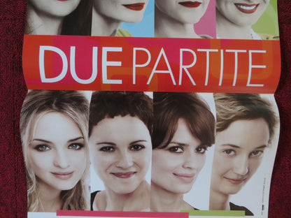 DUE PARTITE ITALIAN LOCANDINA POSTER ISABELLA FERRARI MARGHERITA BUY 2009