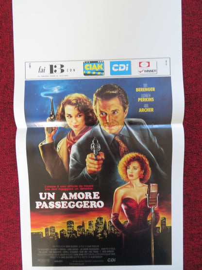 LOVE AT LARGE ITALIAN LOCANDINA POSTER TOM BERENGER ELIZABETH PERKINS 1990